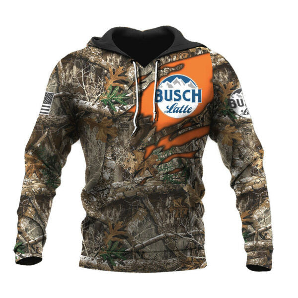 Busch Latte Deer Hunting Hoodie, Gift For Fan 3d All Over Print Shirt Hoodie 365