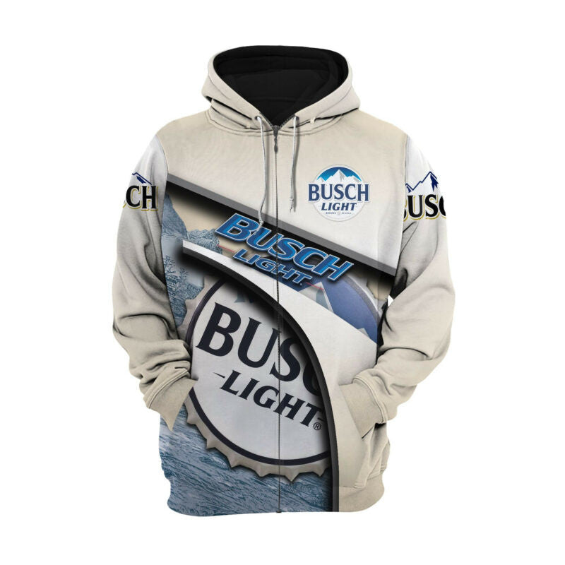 Busch Light Beer Full Printed 3d Hoodie