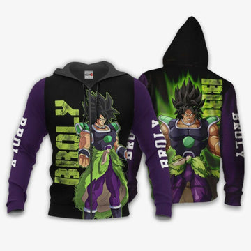Super Broly Dragon Ball Anime 1k157 Fan Gift Hoodie, Zip Hoodie 2009