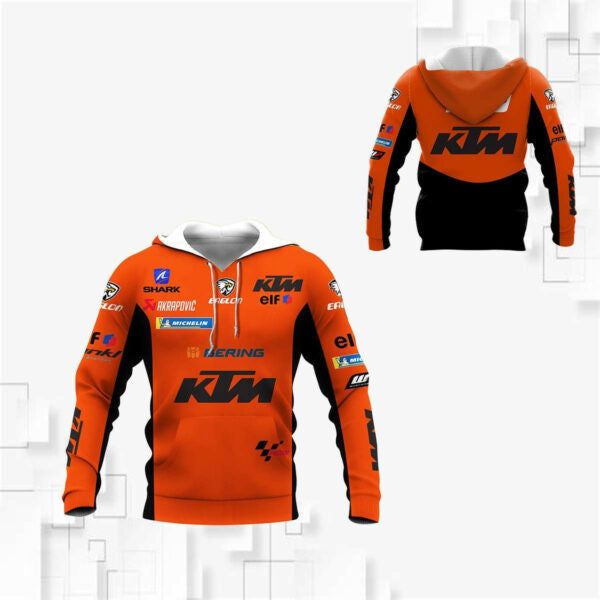 Ktm Racing Shirt Fan Gift 811, Stylist Unisex 3d Hoodie Zip Hoodie 282