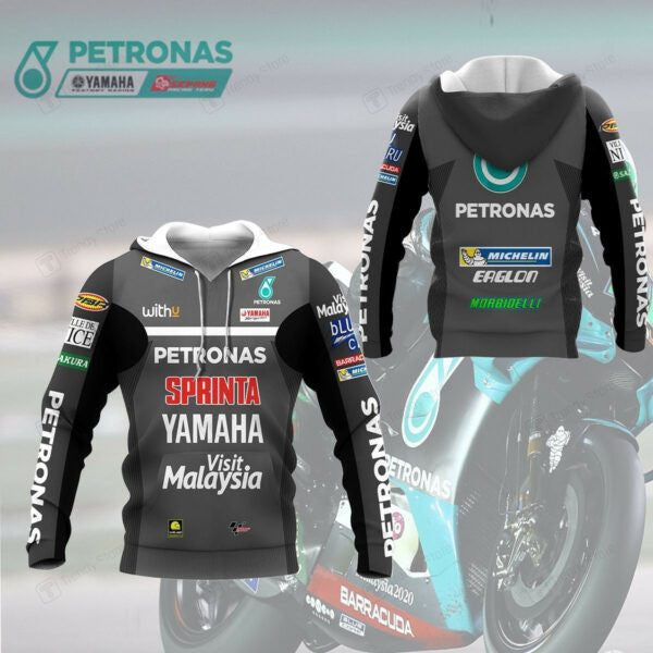 Yamaha Petronas Racing Shirt Fan Gift 548, Stylist Unisex 3d Hoodie Zip Hoodie 2323