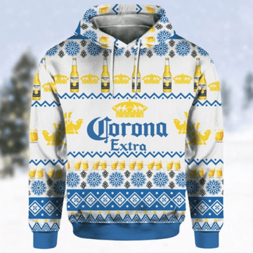 Corona Extra Beer Bottles Fan Gift, Corona Extra Beer Bottles Aop Hoodie 337