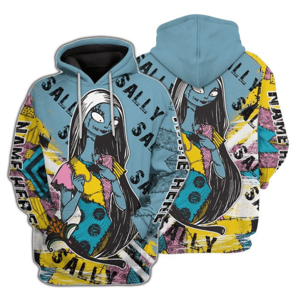 Personalized Sally Hoodie The Nightmare Befor Christmas Gift For Fan 3d All Over Print Shirt Hoodie 2527