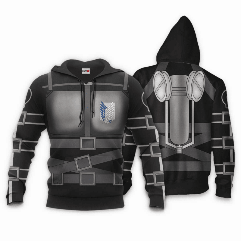 Attack On Titan Scout Final Season Anime Manga For Men And Women 3d Hoodie Zip Hoodie