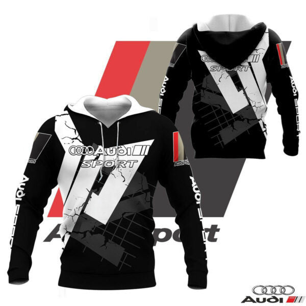 Audi Sport Luxury Car 8k259 Fan Gift 3d Zip Hoodie Hoodie Ii0 361