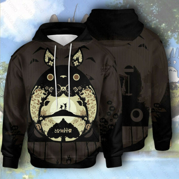 Totoro Hoodie, Totoro Gift Adult, Totoro Gift For Fan Ver2, Aop Hoodie 2274