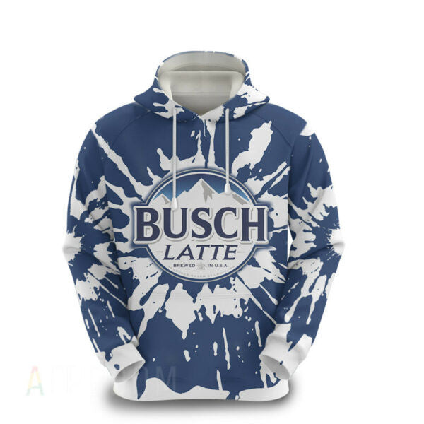 Busch Latte Hoodie And Zip Hoodie, Gift For Fan 3d All Over Print Shirt Hoodie 519