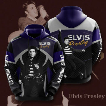 Elvis Presley Fan Gift, Elvis Presley Aop Hoodie 1481