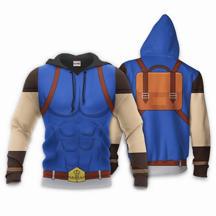 Jojo's Bizarre Adventure Jonathan Joestar Anime Manga For Men And Women 3d Hoodie Zip Hoodie