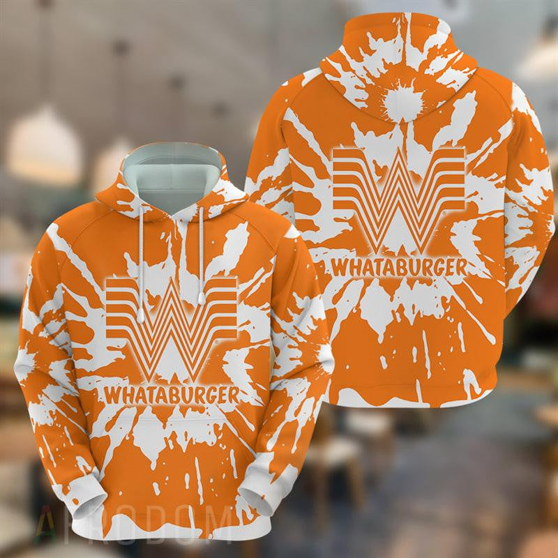Whataburger Hoodie And Zip Hoodie, Gift For Fan 3d All Over Print Shirt Hoodie