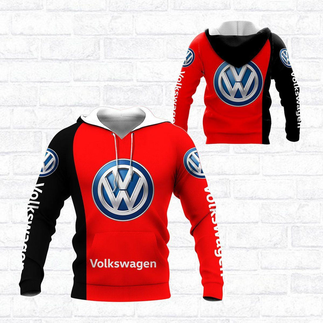 Volkswagen Shirt Fan Gift 454, Stylist Unisex 3d Hoodie Zip Hoodie