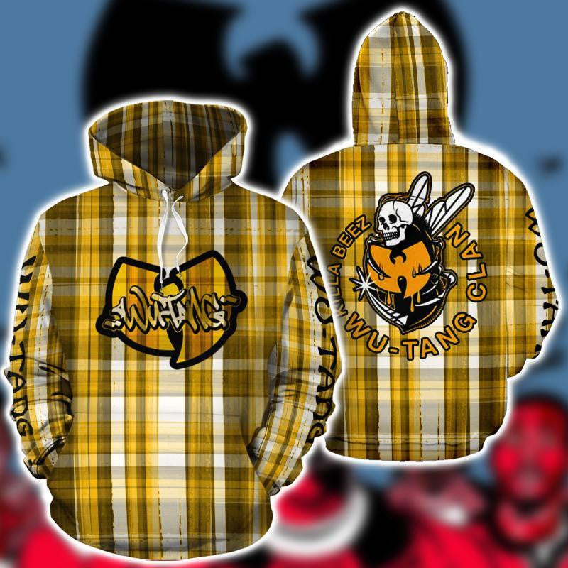 Wutang Fan Gift, Wutang Clan Killa Beez All Over Print Hoodie