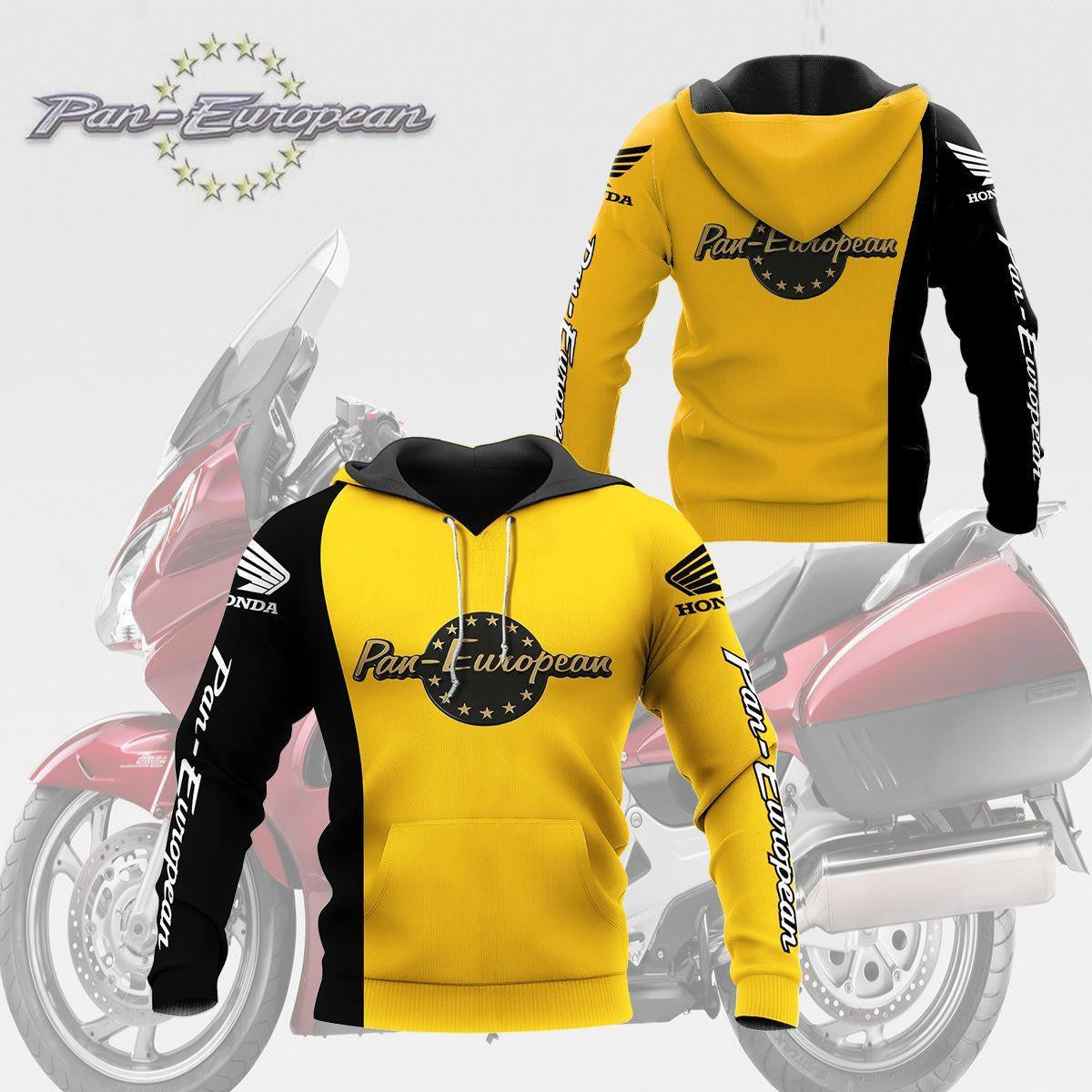 Honda Pan European Shirt Fan Gift 201, Stylist Unisex 3d Hoodie Zip Hoodie
