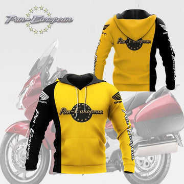 Honda Pan European Shirt Fan Gift 201, Stylist Unisex 3d Hoodie Zip Hoodie