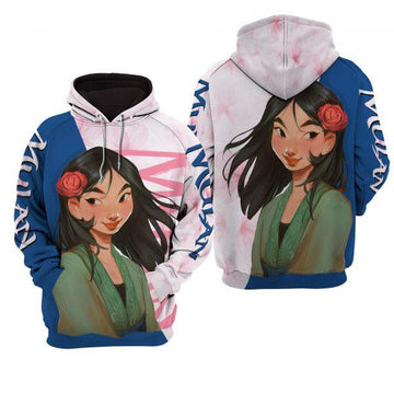 Mulan Disney Cartoon 2k740 Lover Gift ,mulan Disney All Over Print 3d Hoodie