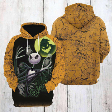 Jack Skellington Nightmare Before Christmas Halloween Night 12 Aop Hoodie