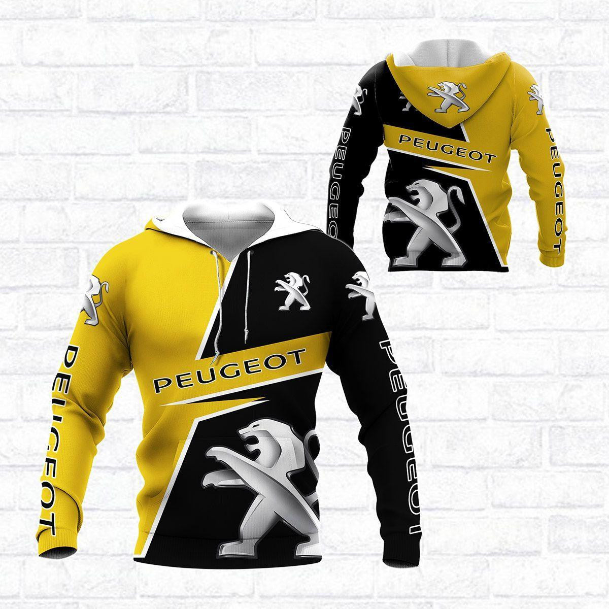 Peugeot Shirt Fan Gift 475, Stylist Unisex 3d Hoodie Zip Hoodie