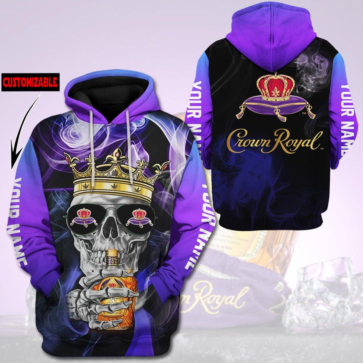 Crown Royal Skull King Trending Hoodie 525