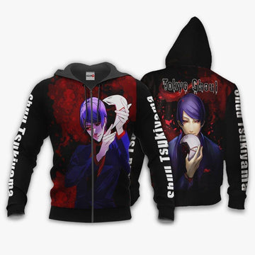 Tokyo Ghoul Shuu Tsukiyama Anime 3k314 Fan Gift Stylist Unisex Cartoon 3d Hoodie Zip Hoodie