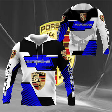 Porsche Shirt Fan Gift 433, Stylist Unisex 3d Hoodie Zip Hoodie