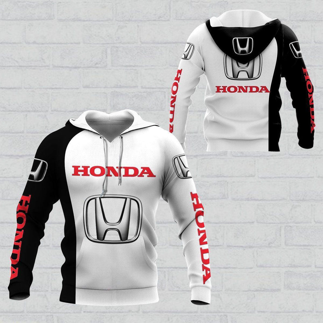 Honda Shirt Fan Gift 979, Stylist Unisex 3d Hoodie Zip Hoodie