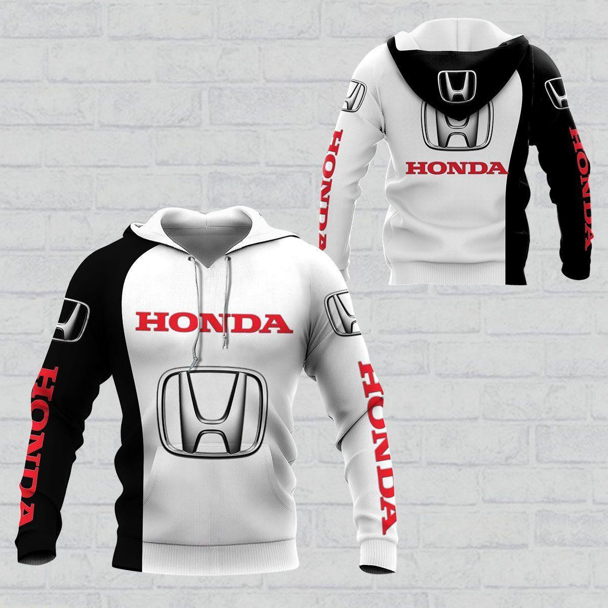 Honda Shirt Fan Gift 979, Stylist Unisex 3d Hoodie Zip Hoodie