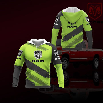 Ram Trucks Shirt Fan Gift 873, Stylist Unisex 3d Hoodie Zip Hoodie