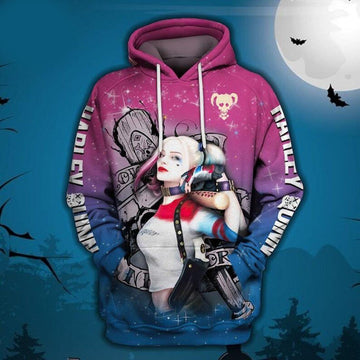 Harley Quinn All Over Print Hoodie