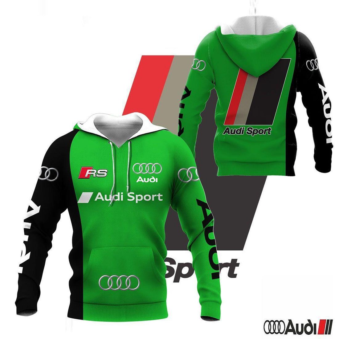 Audi Sport Luxury Car 8k337 Fan Gift 3d Zip Hoodie Hoodie Ii0