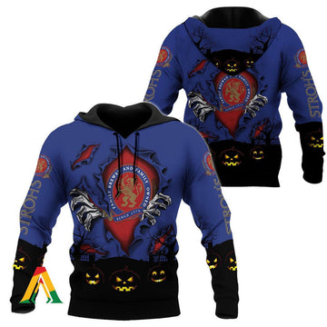 Scary Night Halloween Stroh Brewery Hoodie &amp; Zip Hoodie