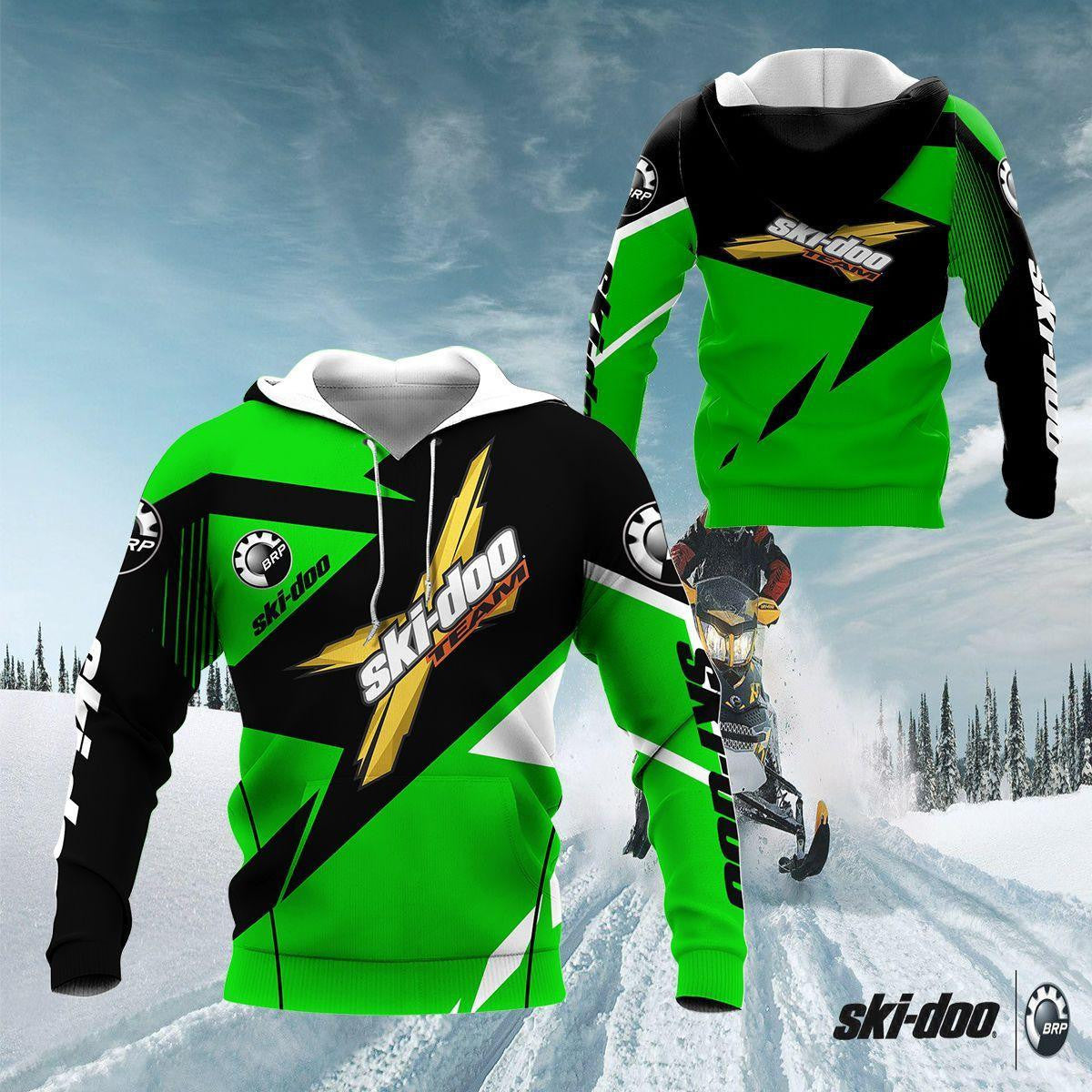 Ski-doo Shirt Fan Gift 459, Stylist Unisex 3d Hoodie Zip Hoodie