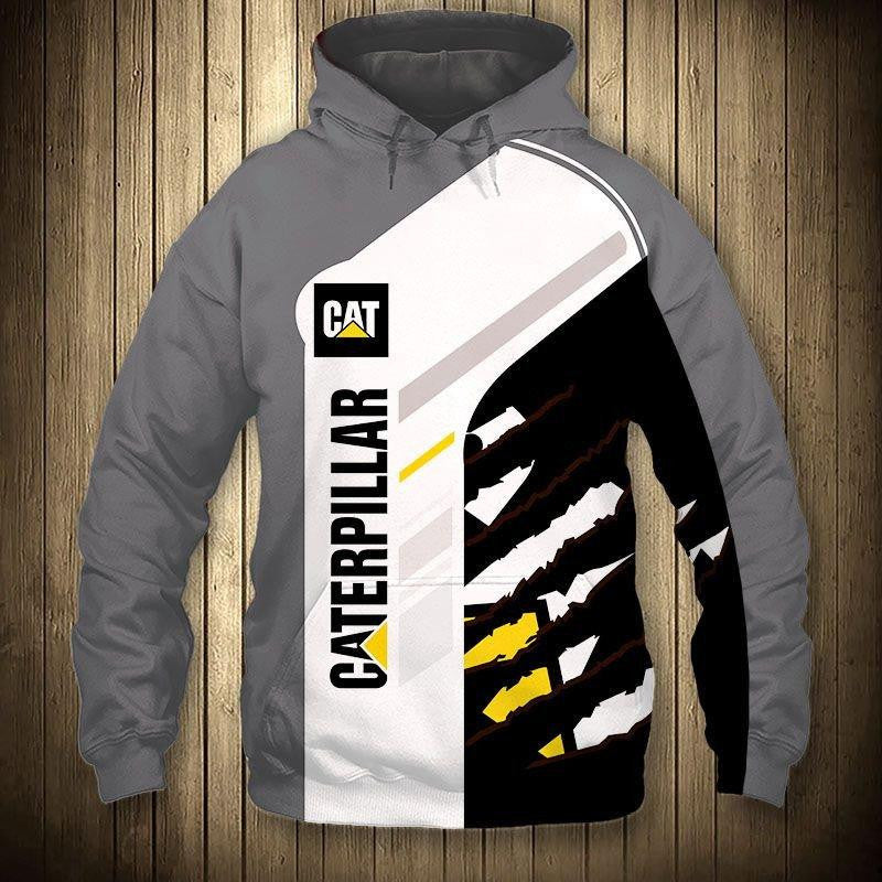 Caterpillar Inc 5k459 Fan Gift Stylist Unisex Cartoon 3d Hoodie Zip Hoodie