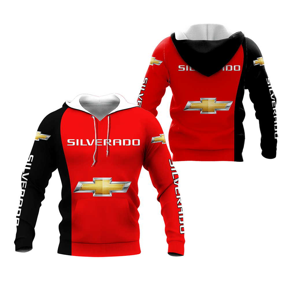 Chevrolet Silverado Shirt Fan Gift 21, Stylist Unisex 3d Hoodie Zip Hoodie