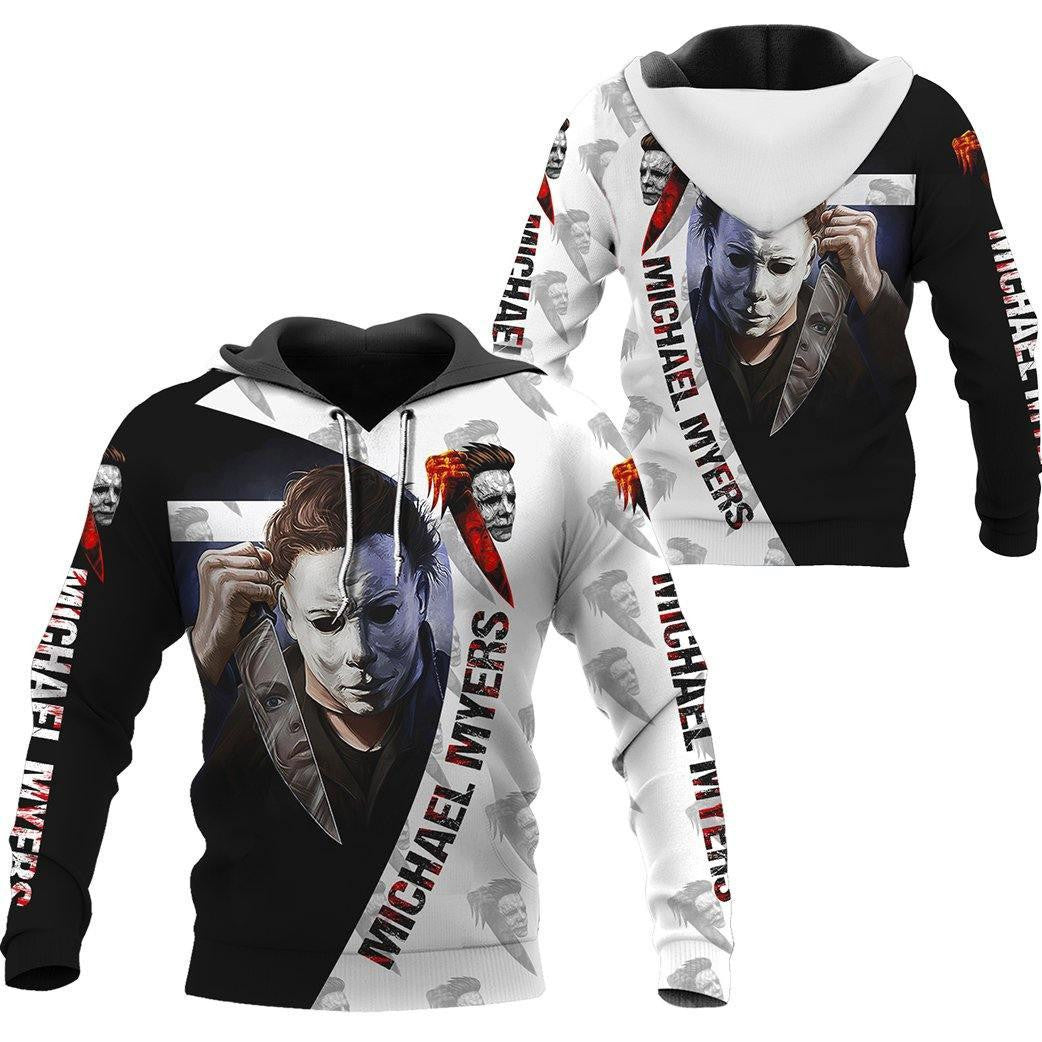 Michael Myers Halloween Hoodie And Zip Hoodie, Gift For Fan 3d All Over Print Shirt Hoodie