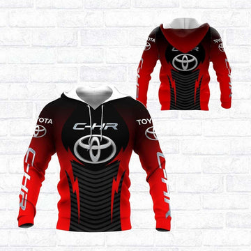 Toyota C-hr Shirt Fan Gift 862, Stylist Unisex 3d Hoodie Zip Hoodie
