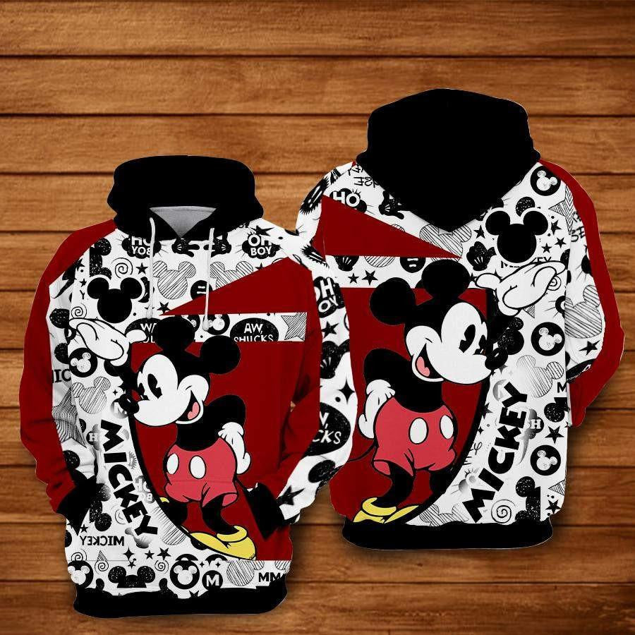 Mickey Mouse Disney, Mickey Ver20 Aop Hoodie