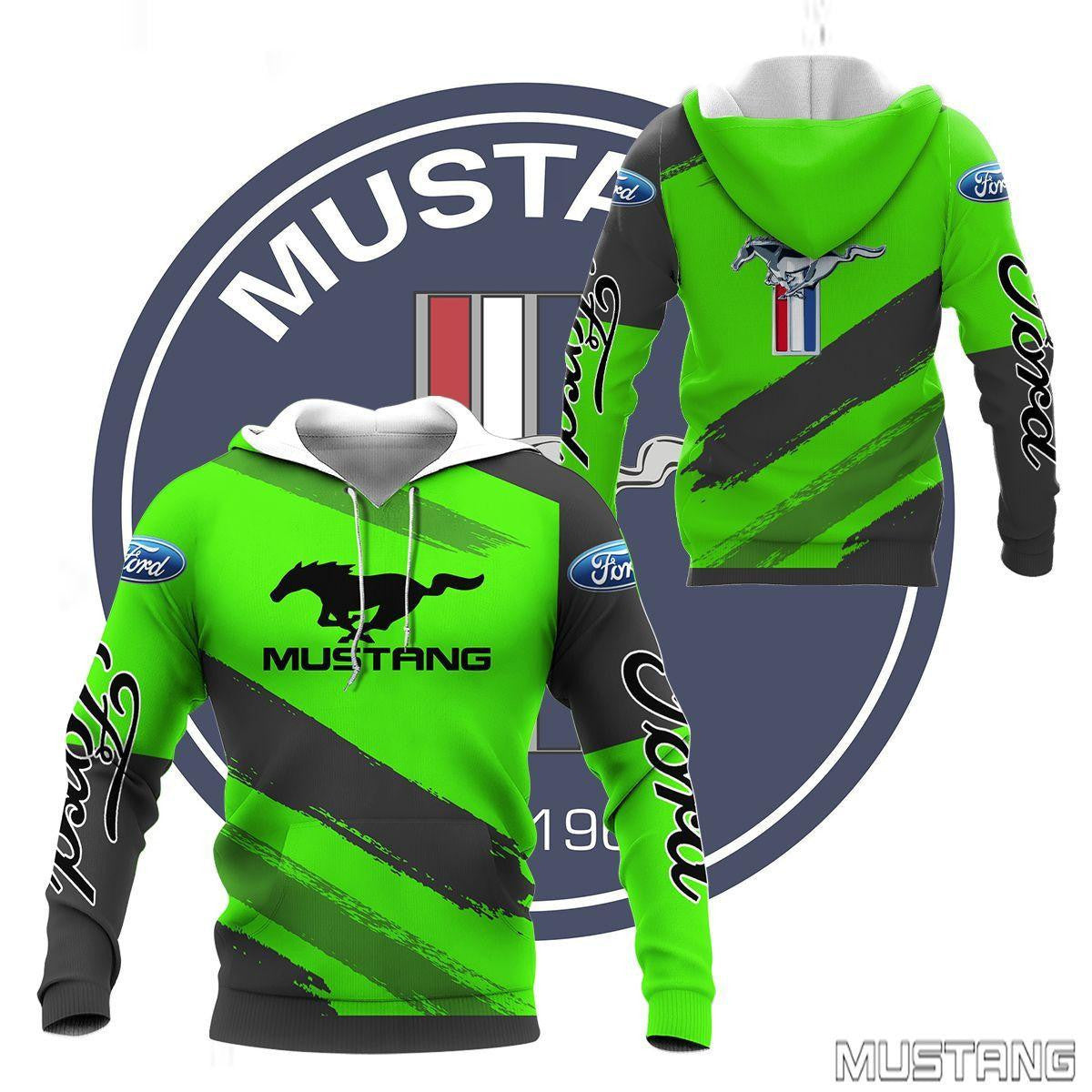 Ford Mustang Shelby Luxury Car 8k221 Fan Gift 3d Zip Hoodie Hoodie Ii0