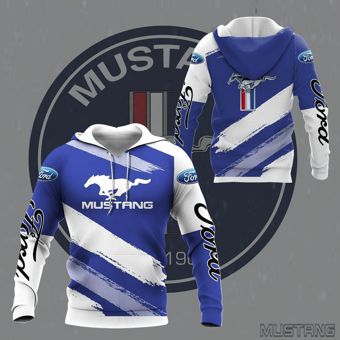 Ford Mustang Shelby Luxury Car 8k225 Fan Gift 3d Zip Hoodie Hoodie Ii0