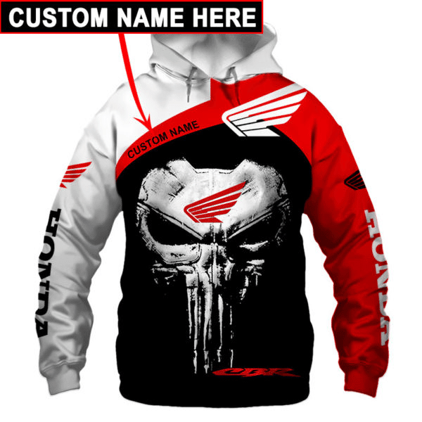 Custom Name Honda Motor 17 Fan Gift, Honda Motor Aop Hoodie