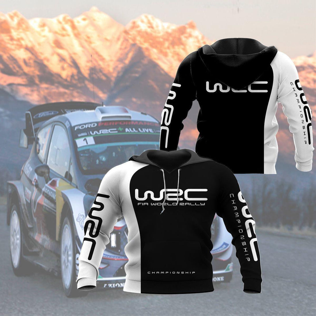 Wrc Shirt Fan Gift 106, Stylist Unisex 3d Hoodie Zip Hoodie