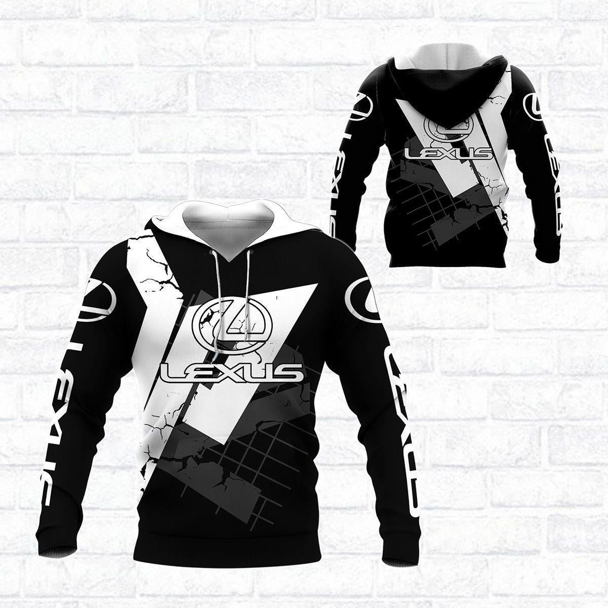 Lexus Shirt Fan Gift 481, Stylist Unisex 3d Hoodie Zip Hoodie