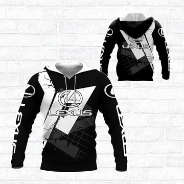 Lexus Shirt Fan Gift 481, Stylist Unisex 3d Hoodie Zip Hoodie