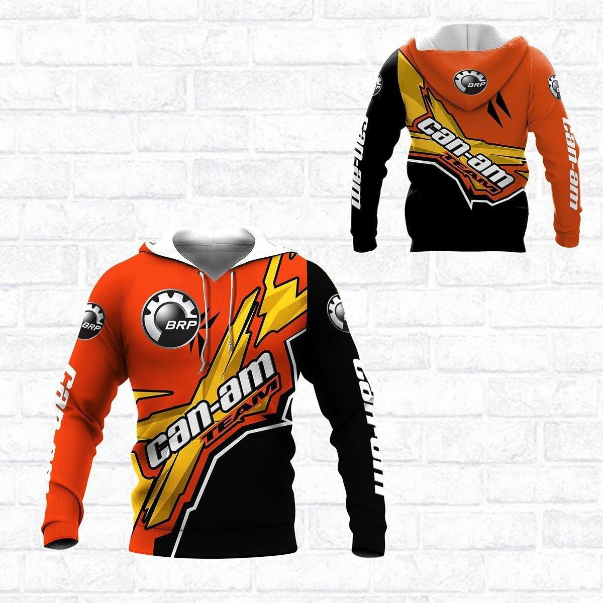 Can-am Brp Shirt Fan Gift 44, Stylist Unisex 3d Hoodie Zip Hoodie