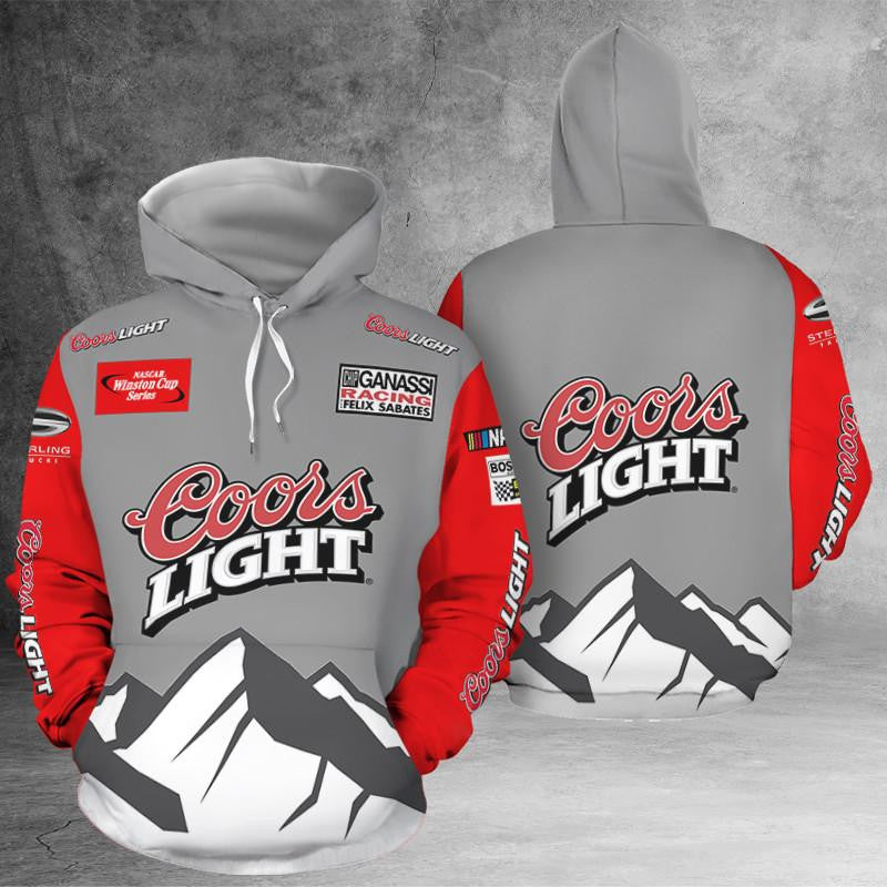 Coors Light Racing Silver Bullet Hoodie 479