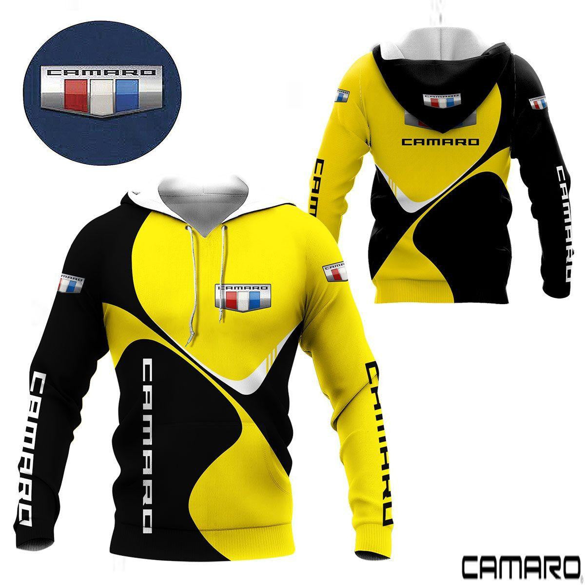 Chevrolet Camaro Shirt Fan Gift 388, Stylist Unisex 3d Hoodie Zip Hoodie