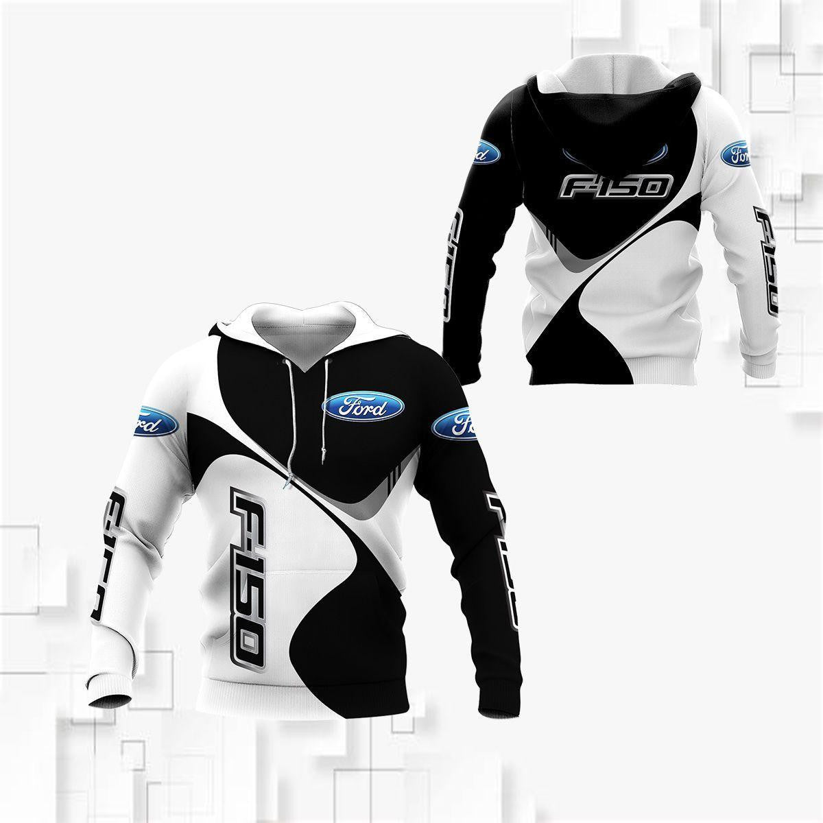 Ford F150 Shirt Fan Gift 333, Stylist Unisex 3d Hoodie Zip Hoodie