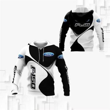 Ford F150 Shirt Fan Gift 333, Stylist Unisex 3d Hoodie Zip Hoodie