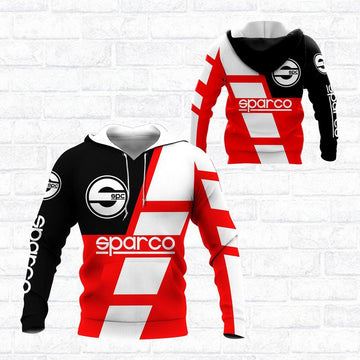 Sparco Shirt Fan Gift 373, Stylist Unisex 3d Hoodie Zip Hoodie