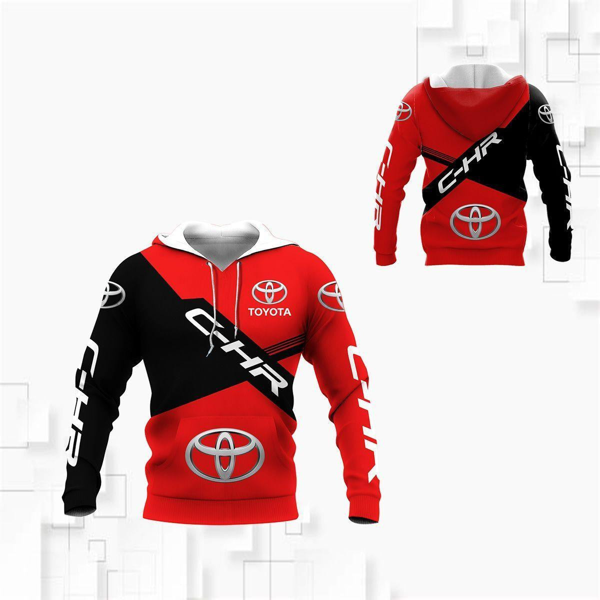 Toyota C-hr Shirt Fan Gift 73, Stylist Unisex 3d Hoodie Zip Hoodie