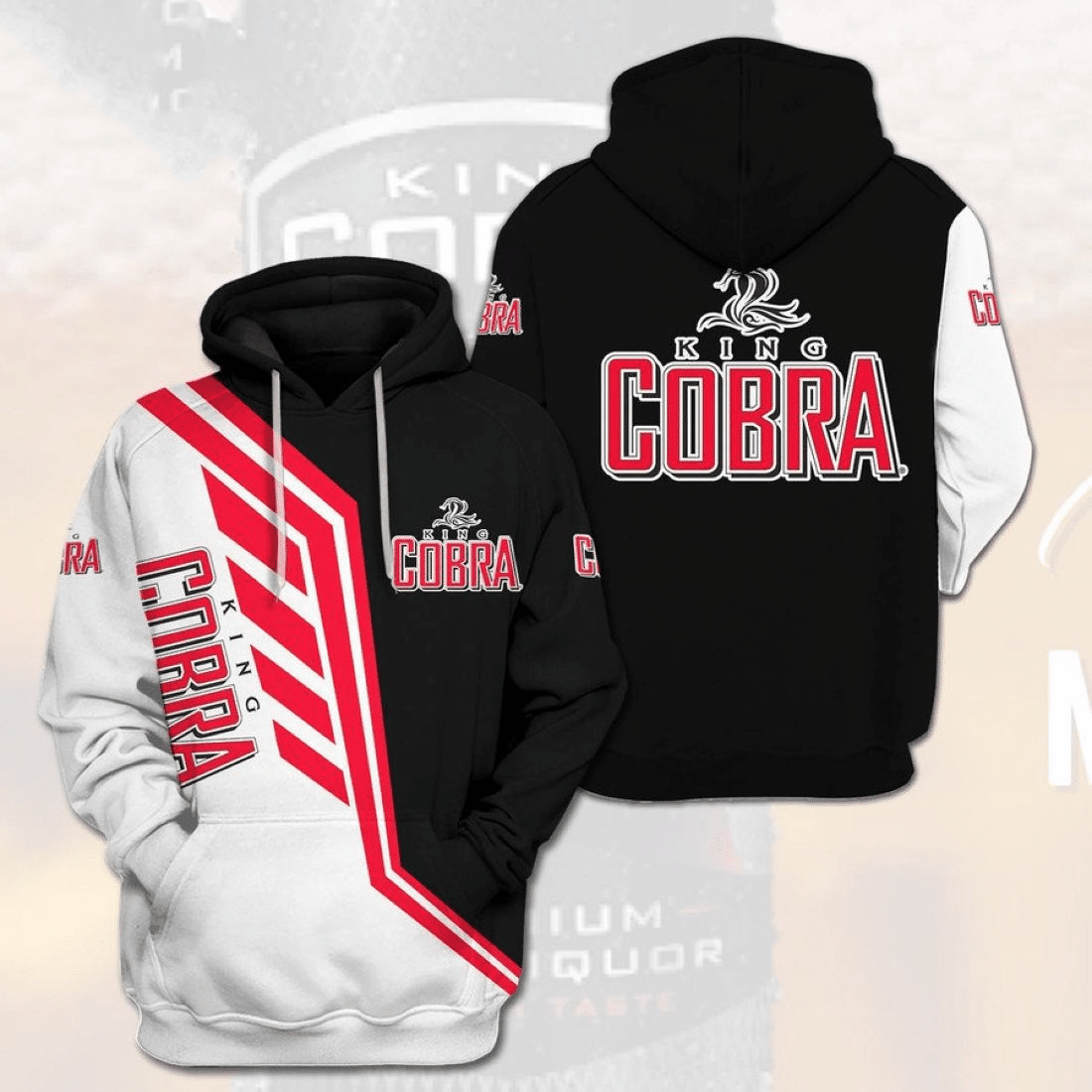 King Cobra Fan Gift, King Cobra Aop Hoodie